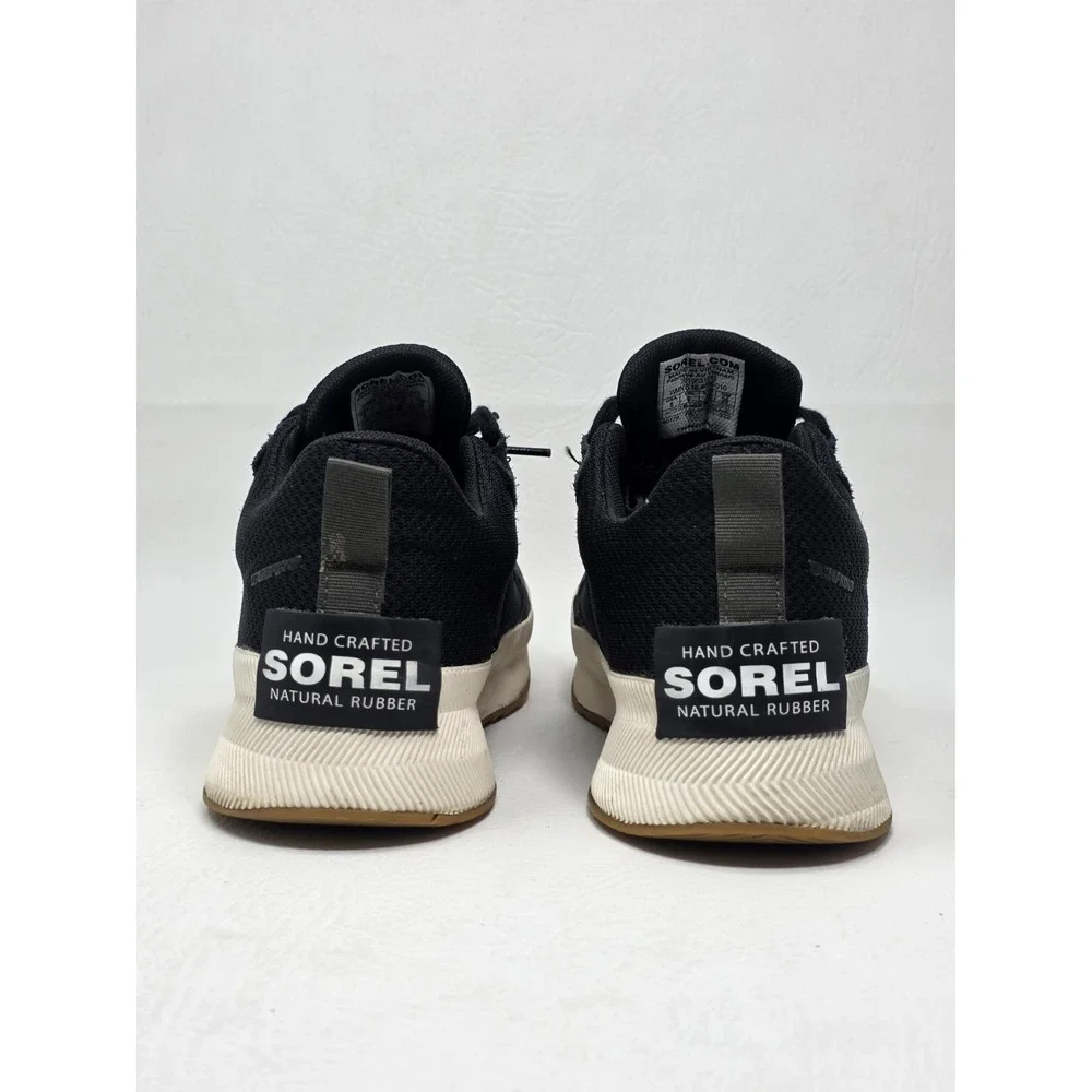 Sorel Shoes Womens Size 8 Black Lace Up Low Top Casual Sneakers NL4860-010